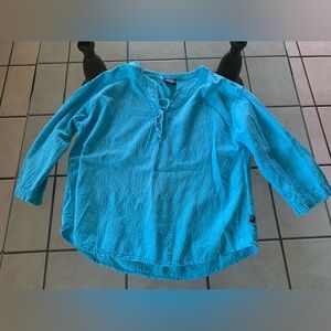 Blue Blouse by Produce Company